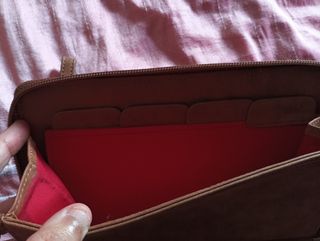 Cartera grande marrón