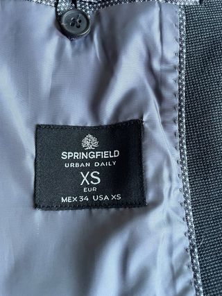 Americana gris SPRINGFIELD