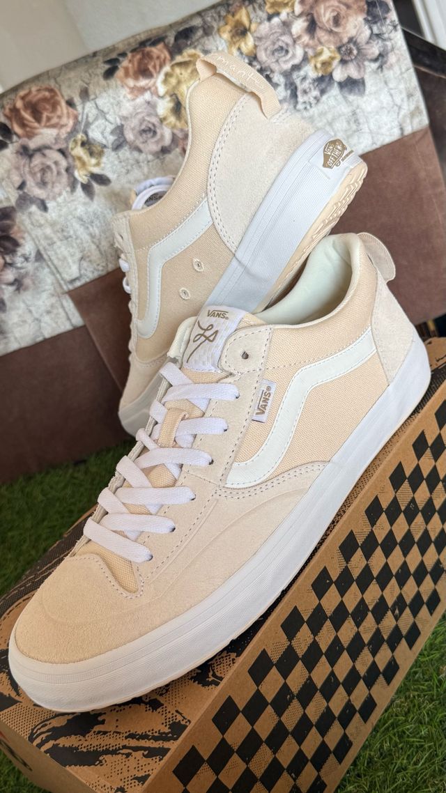 Vans Talla 44 Beige/Blanco