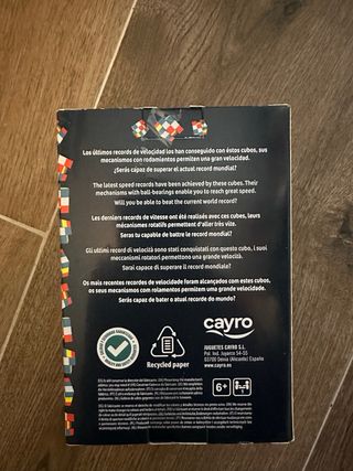 Cubo Rubik Pirámide 3x3x3 Cayro