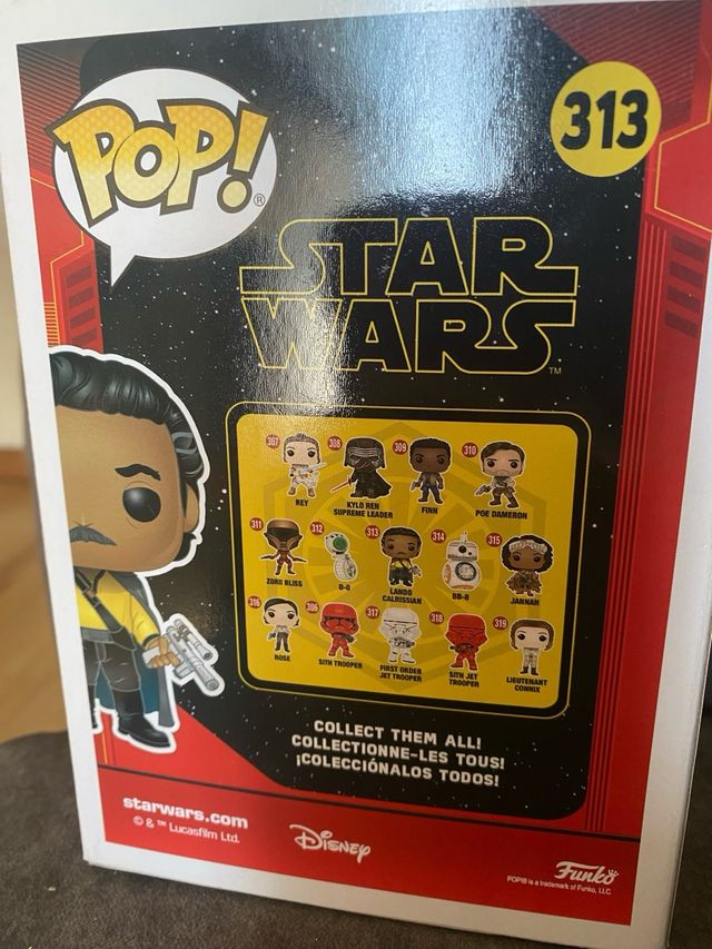 Funko Pop Lando Calrissian 313 Star Wars