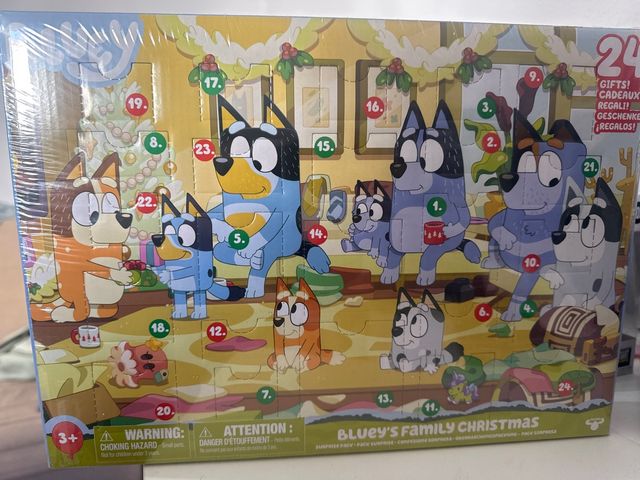 Calendario de Adviento Bluey Navidad
