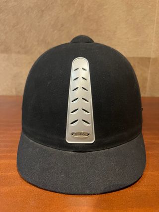 Casco de hípica negro