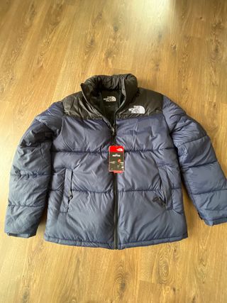 Chaqueta The North Face Nuptse Azul/Negra