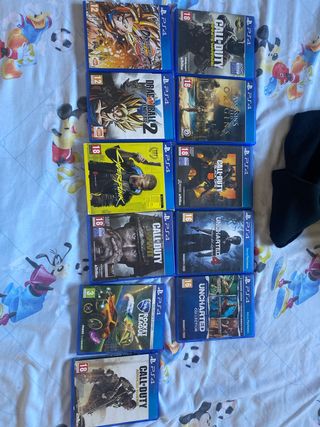 Videojuegos PS4 (PlayStation 4) - Lote Variado