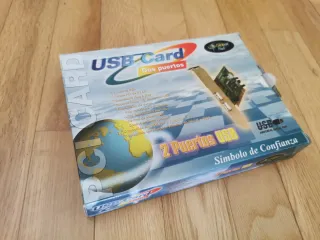 Tarjeta PCI 2 Puertos USB Global Pad