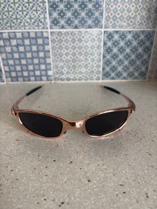 Gafas de sol nuevas estilo Travis Scott Oro