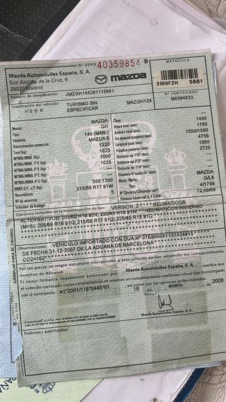 Mazda 6 2008