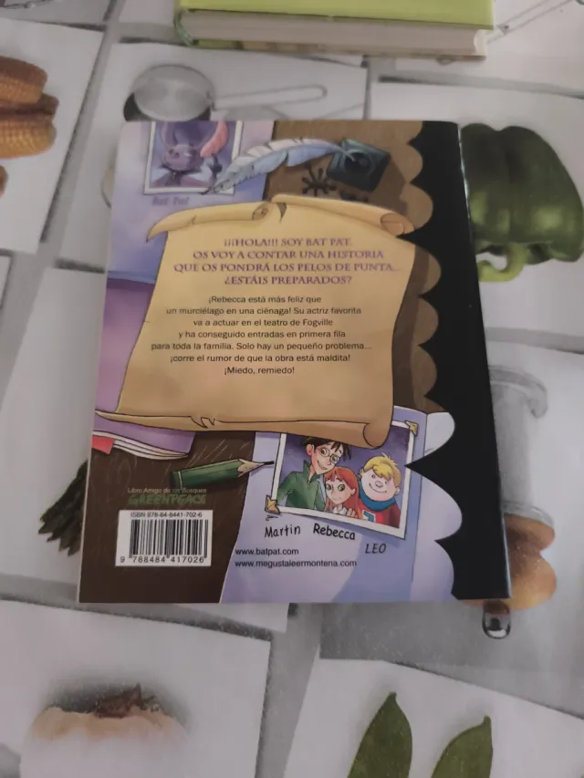 El escritor fantasma (Serie Bat Pat 17) (Spanis...