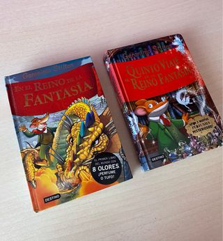 Lote 2 Libros Gerónimo Stilton