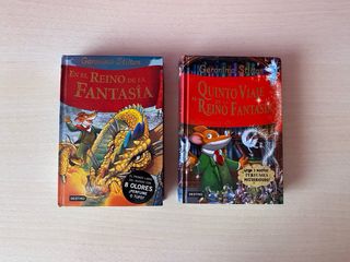Lote 2 Libros Gerónimo Stilton