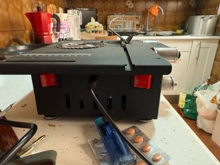 Sierra de mesa y lijadora 150W