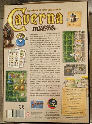 Caverna Il Popolo della Montagna Gioco da Tavolo