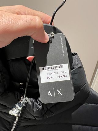 Chaleco Armani Exchange Negro