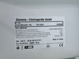 Frigorífico combi Siemens 2mts inox - Como nuevo