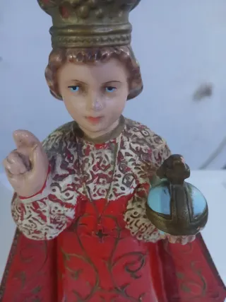 Statua antica Gesù Bambino di Praga