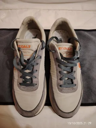 Zapatillas deportivas Ecoalf beige y gris