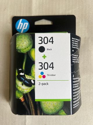 Pack 2 Tinta HP 304 Negro y Tricolor