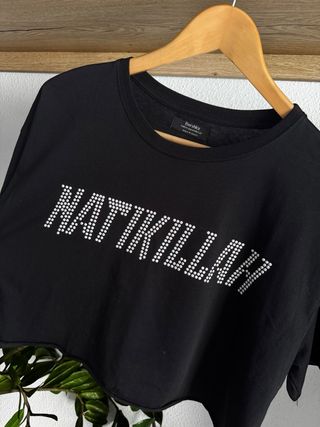 Camiseta Nathy Peluso x Bershka Natikillah M