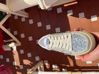 Golden Goose plateadas