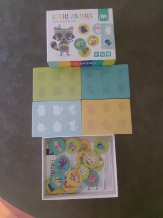 Lotto Animals Juego de Mesa Infantil
