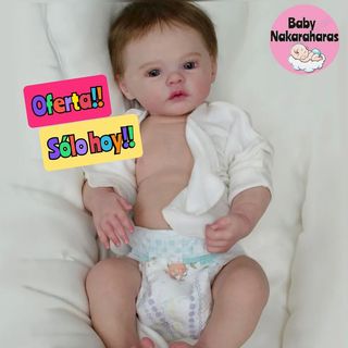 Muñeca reborn bebé silicona