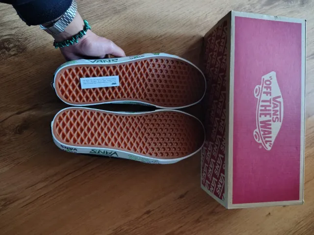 Scarpe Vans uomo nere multicolore