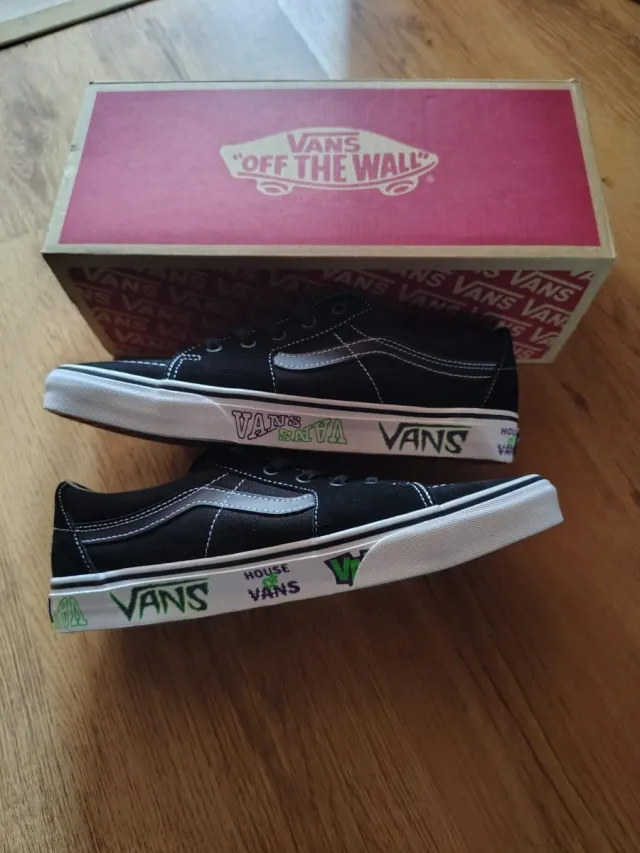 Scarpe Vans uomo nere multicolore