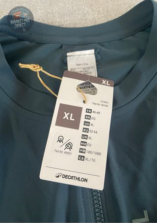 Maillot Van Rysel Verde Oscuro Talla XL