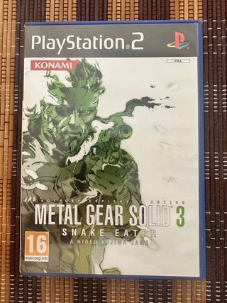 Metal Gear Solid 3 Snake Eater PS2
