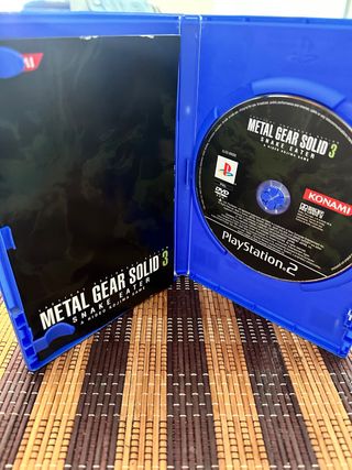 Metal Gear Solid 3 Snake Eater PS2