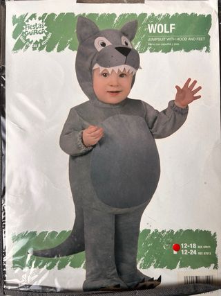 Disfraz halloween hombre lobo niño