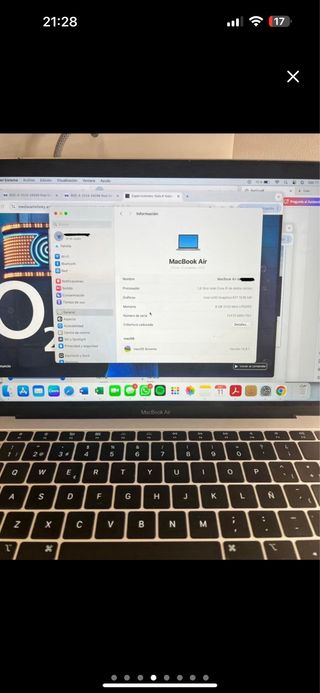 MacBook Air 13 Plata
