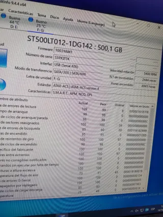 Disco Duro Seagate 500GB ST500LT012 2'5 interno