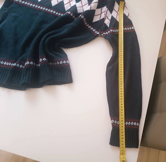 Maglione Uomo Terranova Argyle Blu L