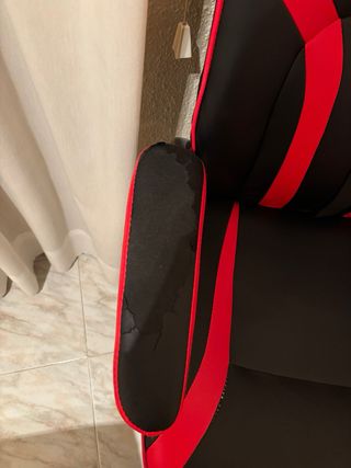 Silla Gaming Negra y Roja