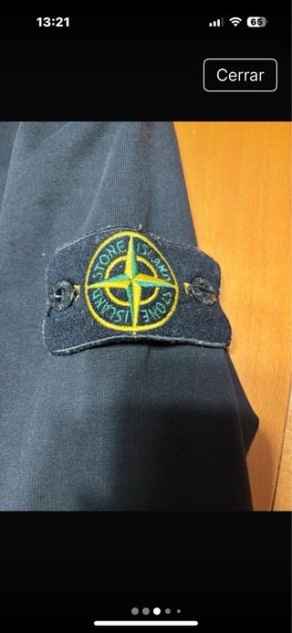 Sudadera Stone Island Negra