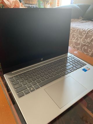 Portátil HP Plata y Negro