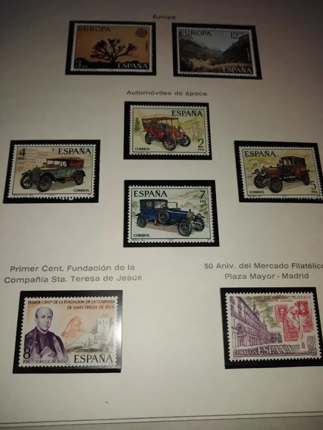 20 álbumes de sellos antiguos