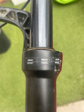 Horquilla BTT Negra