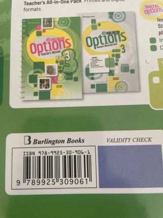 Options 3ESO Burlington 