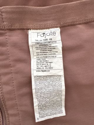 Faja reductora talla única