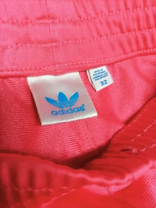 Pantalones Adidas Firebird Fuchsia/Negro Talla W