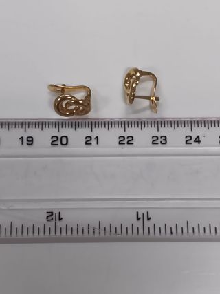 Pendientes Oro 18k Nudo