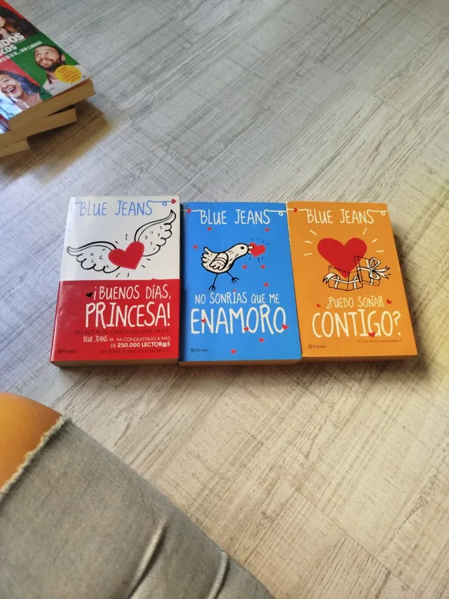 Lote de libros blue jeans