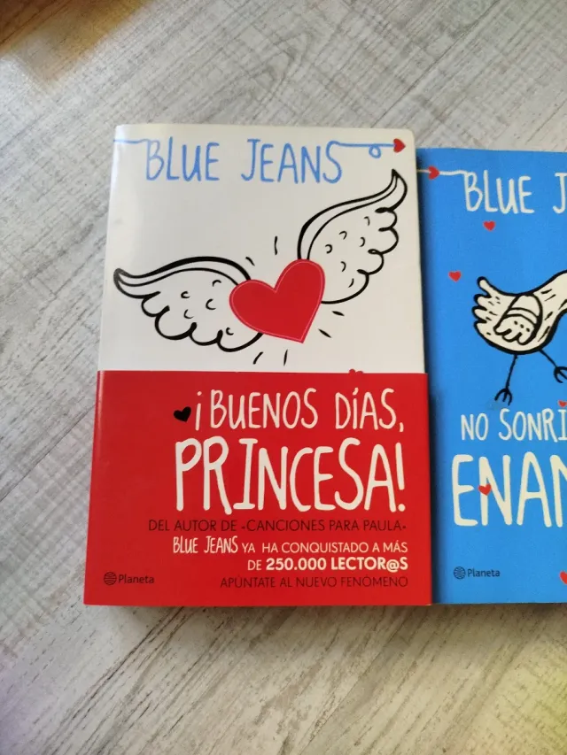 Lote de libros blue jeans