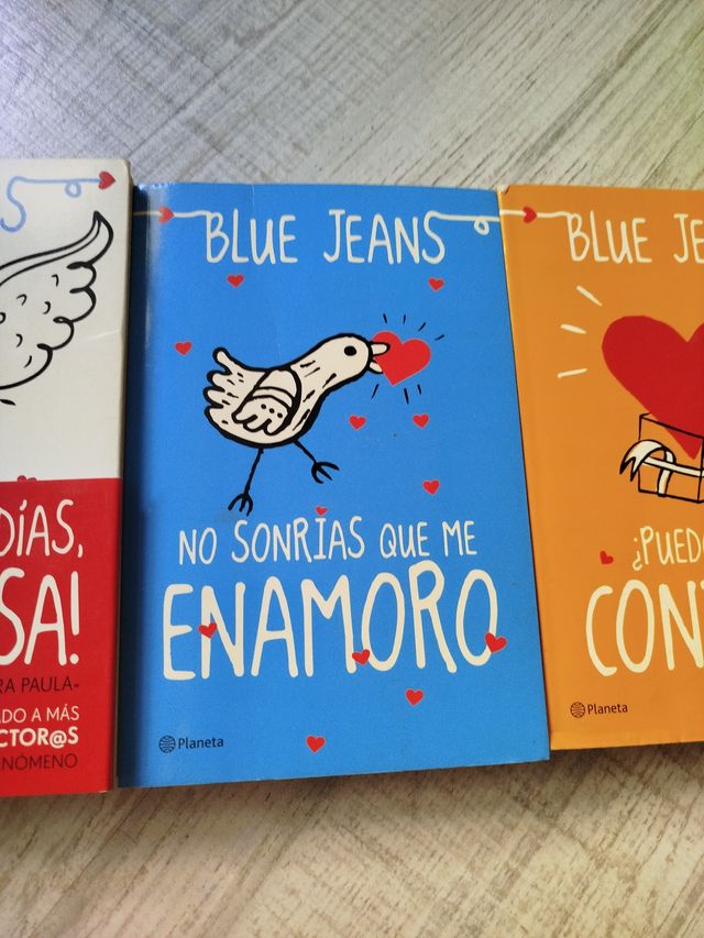 Lote de libros blue jeans