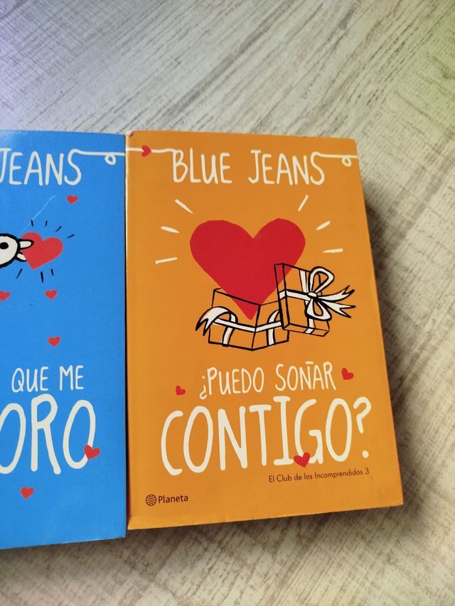 Lote de libros blue jeans