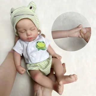 Muñeca reborn bebé silicona flexible 