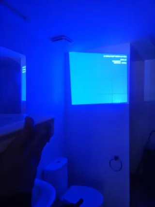 Dos proyectores cinema por 40 color blanco epson